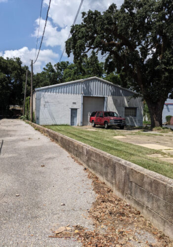 2144 Delano St. - left edge of property.